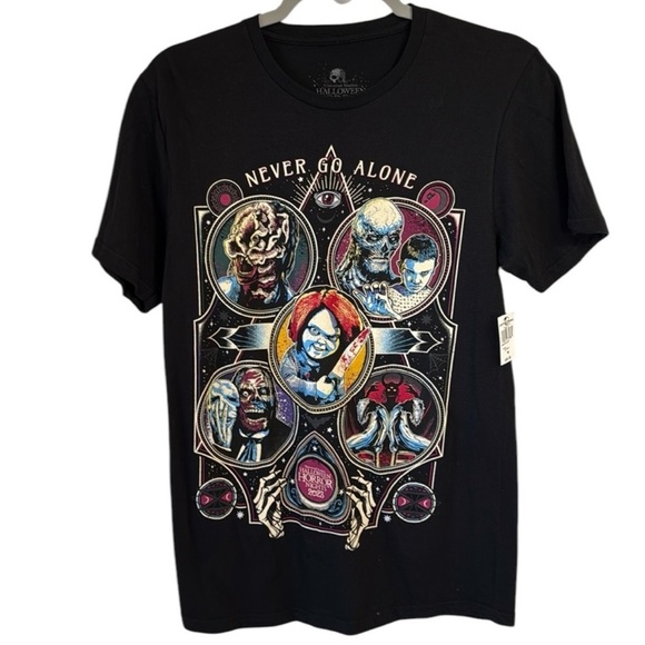 Universal Other - UNIVERSAL STUDIOS NWT 2023 Halloween Horror Nights Never Go Alone Size S